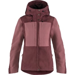 Fjällräven Keb Jacket W Women’s Trekking jackets Purple, Burgundy Main Front 42969