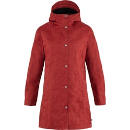 Fjällräven Karla Hydratic Jacket W Women’s Shell jackets Red Main Front 42948