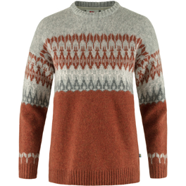 Fjällräven Övik Path Knit W Women’s Sweaters & knitwear Brown Main Front 65772